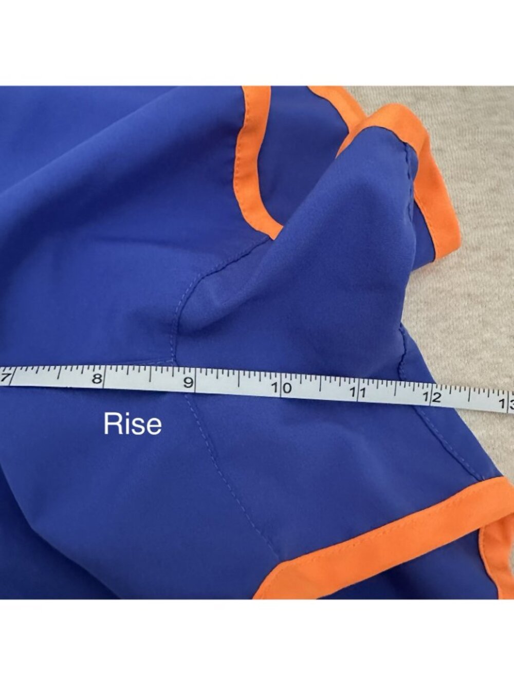 Nike Dri-Fit Running Shorts Women's Size XL Blue Hight Rise Polyester Athletic - Picture 9 of 11